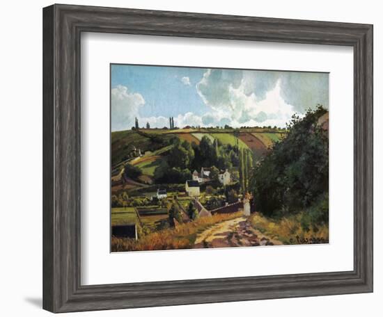 Pissarro: Jallais, 1867-Camille Pissarro-Framed Giclee Print