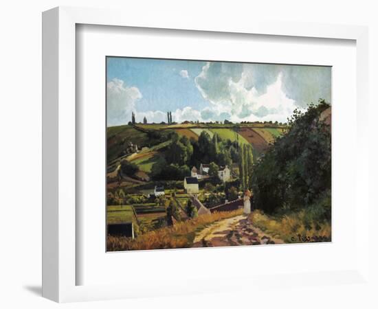 Pissarro: Jallais, 1867-Camille Pissarro-Framed Giclee Print