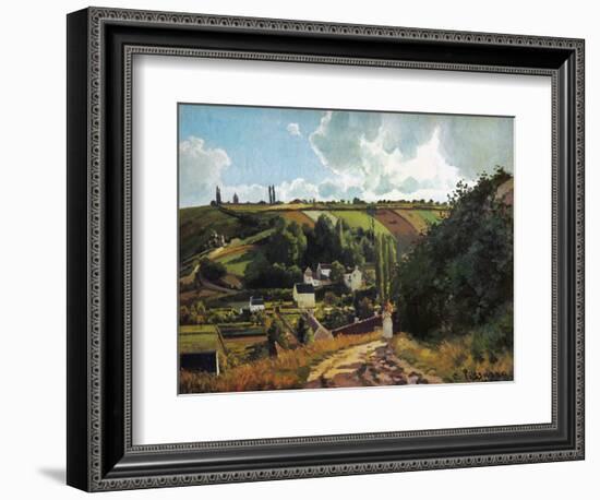 Pissarro: Jallais, 1867-Camille Pissarro-Framed Giclee Print