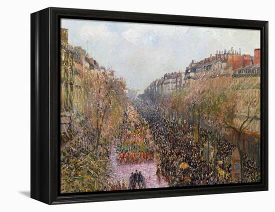 Pissarro: Mardi Gras, 1897-Camille Pissarro-Framed Premier Image Canvas