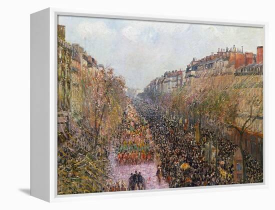 Pissarro: Mardi Gras, 1897-Camille Pissarro-Framed Premier Image Canvas