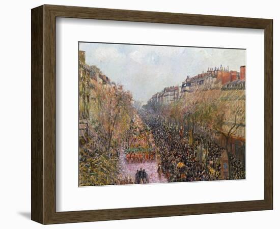 Pissarro: Mardi Gras, 1897-Camille Pissarro-Framed Giclee Print