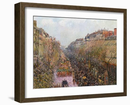 Pissarro: Mardi Gras, 1897-Camille Pissarro-Framed Giclee Print