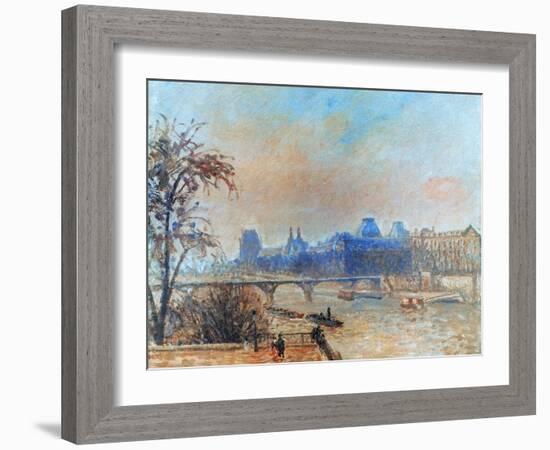 Pissarro: Seine, 1903-Camille Pissarro-Framed Giclee Print