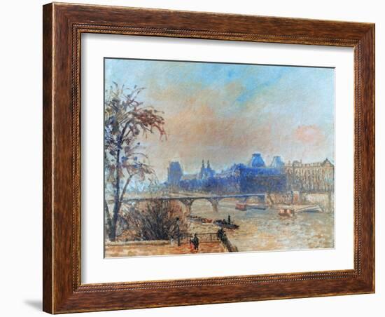 Pissarro: Seine, 1903-Camille Pissarro-Framed Giclee Print