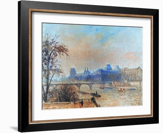 Pissarro: Seine, 1903-Camille Pissarro-Framed Giclee Print