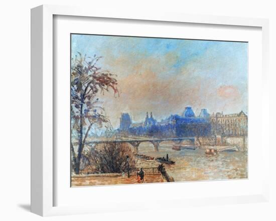 Pissarro: Seine, 1903-Camille Pissarro-Framed Giclee Print