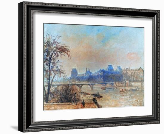 Pissarro: Seine, 1903-Camille Pissarro-Framed Giclee Print