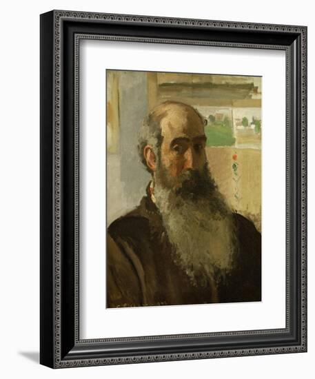 Pissarro, Self-Portrait, (1873)-Camille Pissarro-Framed Giclee Print