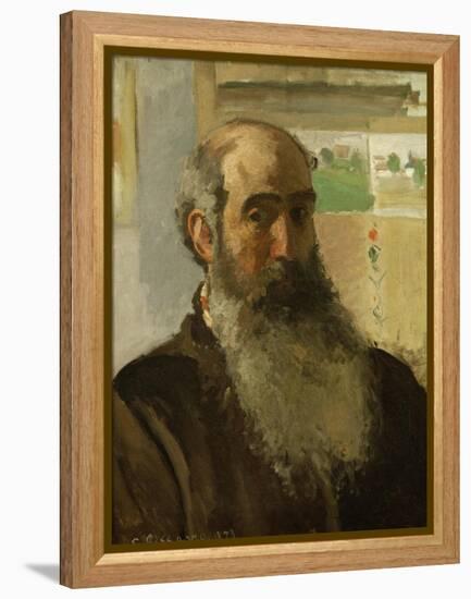 Pissarro, Self-Portrait, (1873)-Camille Pissarro-Framed Premier Image Canvas