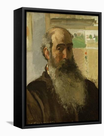 Pissarro, Self-Portrait, (1873)-Camille Pissarro-Framed Premier Image Canvas