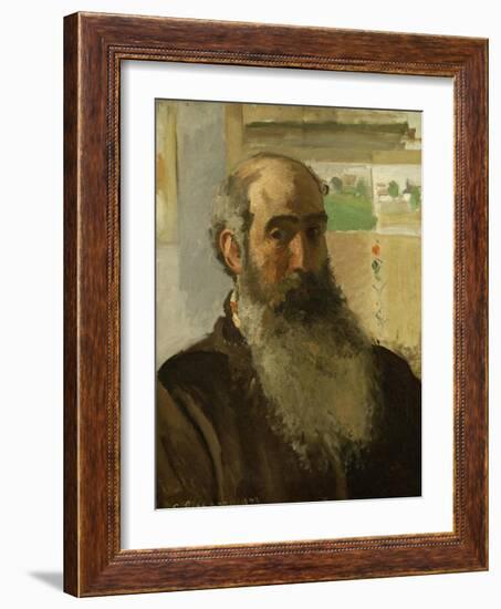 Pissarro, Self-Portrait, (1873)-Camille Pissarro-Framed Giclee Print