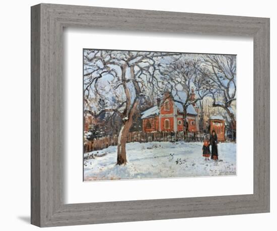 Pissarro: Trees, C1872-Camille Pissarro-Framed Giclee Print