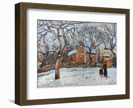 Pissarro: Trees, C1872-Camille Pissarro-Framed Giclee Print