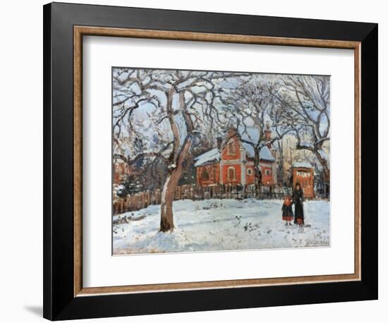 Pissarro: Trees, C1872-Camille Pissarro-Framed Giclee Print