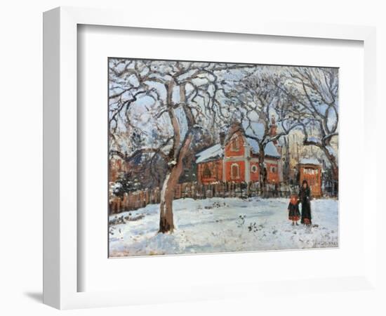 Pissarro: Trees, C1872-Camille Pissarro-Framed Giclee Print