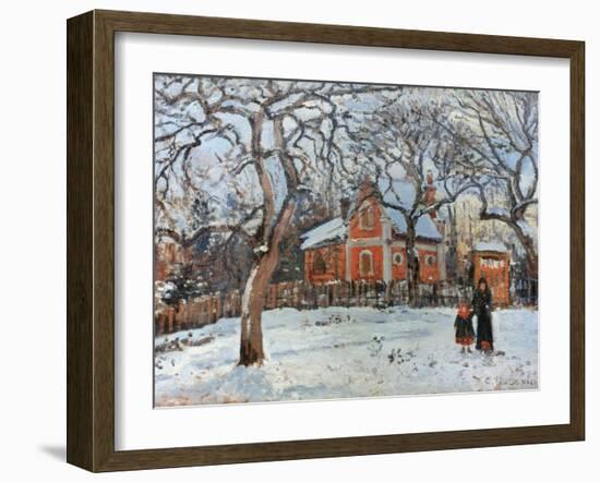 Pissarro: Trees, C1872-Camille Pissarro-Framed Giclee Print