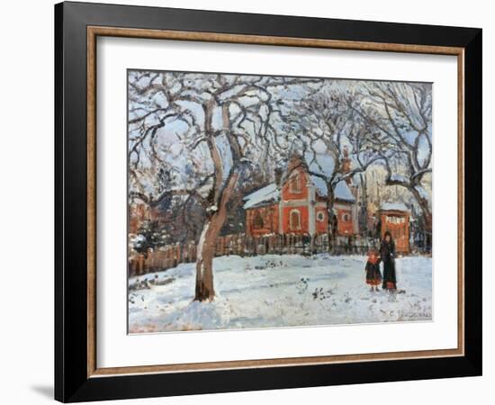 Pissarro: Trees, C1872-Camille Pissarro-Framed Giclee Print