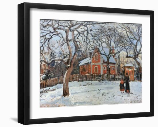 Pissarro: Trees, C1872-Camille Pissarro-Framed Giclee Print