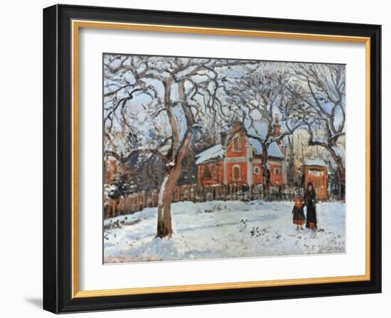 Pissarro: Trees, C1872-Camille Pissarro-Framed Giclee Print