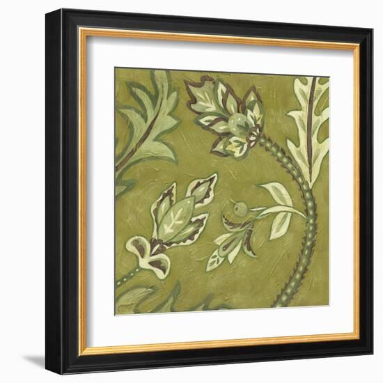 Pistachio Paisley I-Chariklia Zarris-Framed Art Print