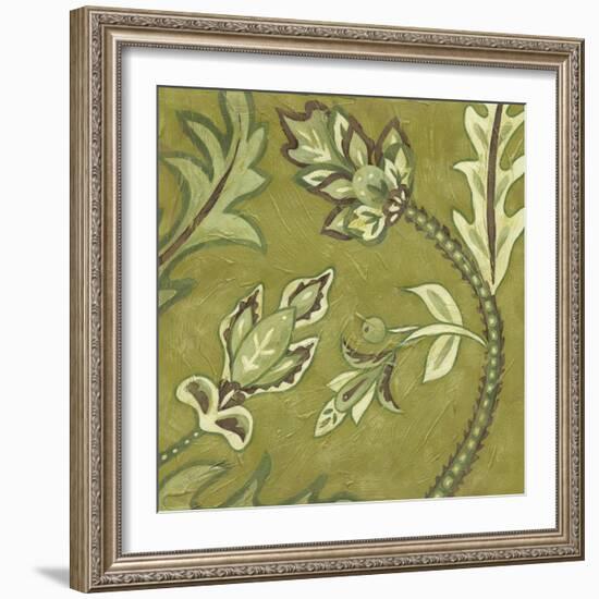 Pistachio Paisley I-Chariklia Zarris-Framed Art Print