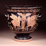 Red-Figure Bell Krater Depicting Eos Riding Her Chariot from the Sea, Lucanian, circa 440-420 BC-Pisticci Painter-Premier Image Canvas
