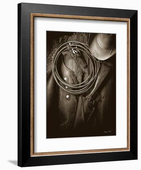 Pistol Bit and Rifle-Barry Hart-Framed Art Print