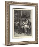 Pistol Practice-Edgar Bundy-Framed Giclee Print