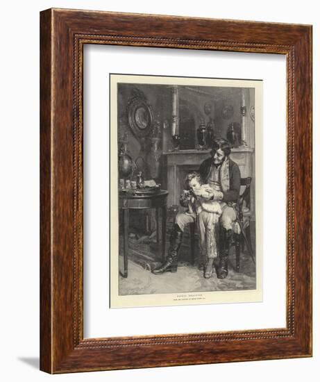 Pistol Practice-Edgar Bundy-Framed Giclee Print