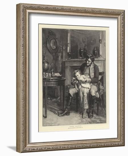 Pistol Practice-Edgar Bundy-Framed Giclee Print