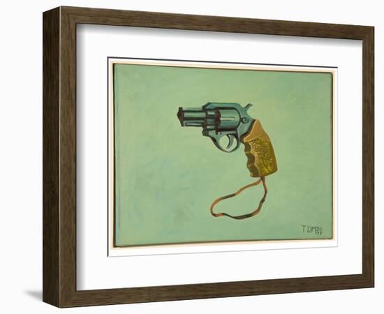 Pistola Dos, 2009 (Oil on Canvas)-Thomas MacGregor-Framed Giclee Print