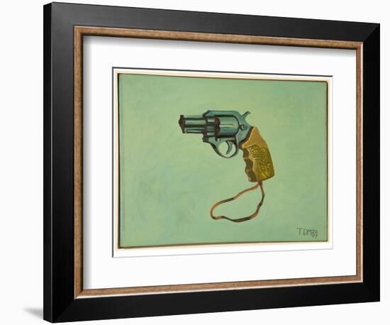 Pistola Dos, 2009 (Oil on Canvas)-Thomas MacGregor-Framed Giclee Print