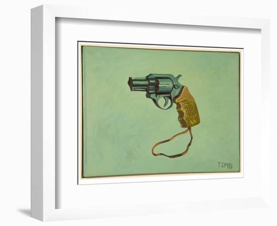 Pistola Dos, 2009 (Oil on Canvas)-Thomas MacGregor-Framed Giclee Print