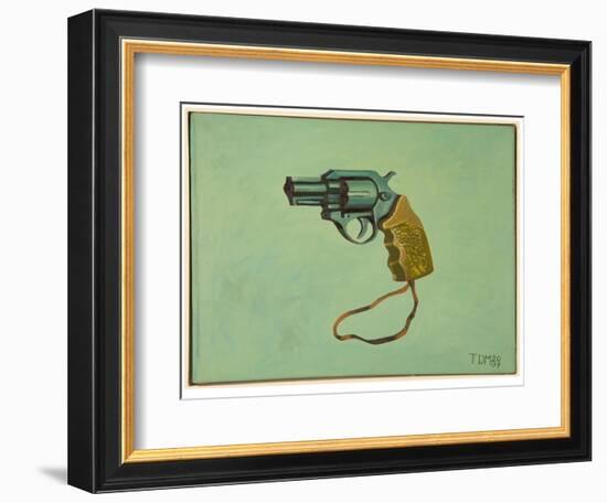 Pistola Dos, 2009 (Oil on Canvas)-Thomas MacGregor-Framed Giclee Print