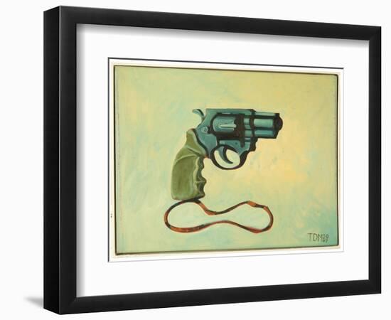 Pistola Uno, 2009 (Oil on Canvas)-Thomas MacGregor-Framed Giclee Print