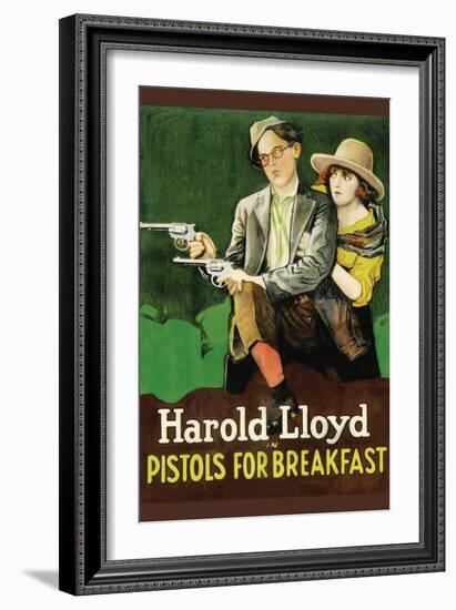 Pistols for Breakfast-null-Framed Art Print