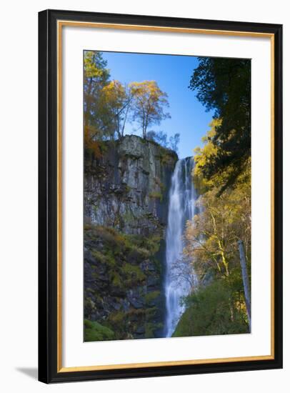 Pistyll Rhaeadr Waterfalls-Alan Copson-Framed Photographic Print