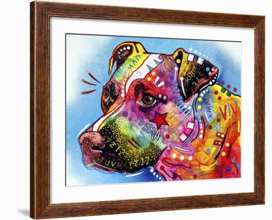 Pit Bull 1059-Dean Russo-Framed Giclee Print