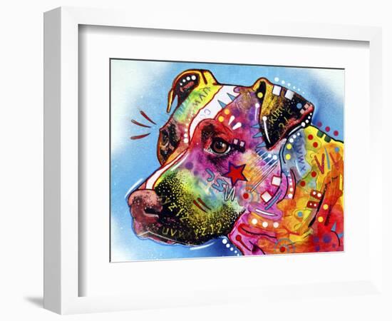 Pit Bull 1059-Dean Russo-Framed Giclee Print