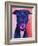 Pit Bull - Crysanthemum-Dawgart-Framed Giclee Print