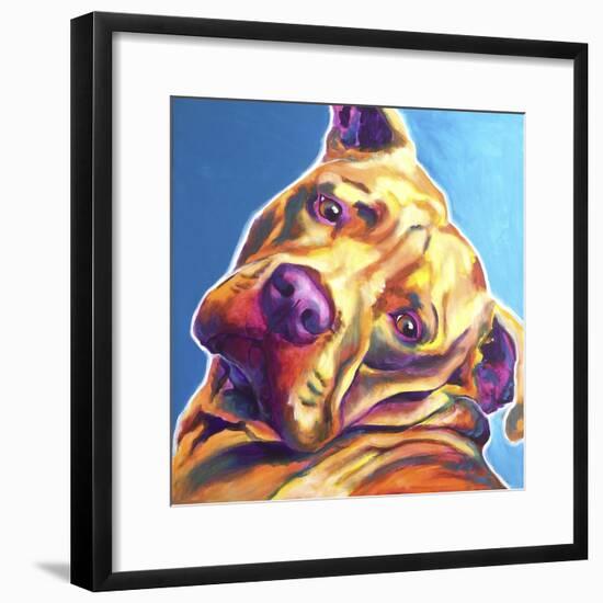 Pit Bull - Dozer-Dawgart-Framed Giclee Print