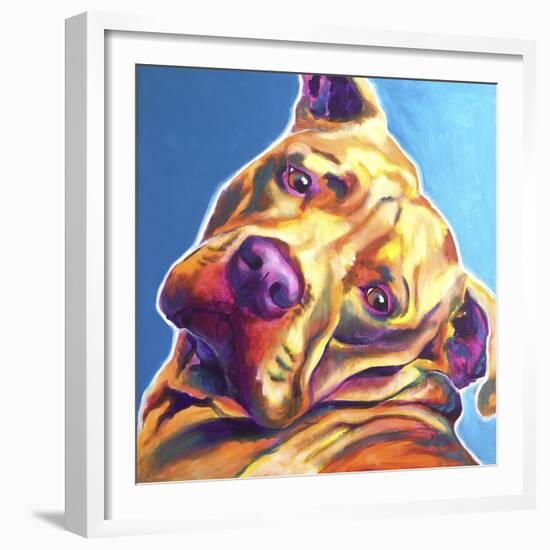 Pit Bull - Dozer-Dawgart-Framed Giclee Print