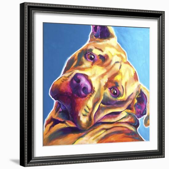 Pit Bull - Dozer-Dawgart-Framed Giclee Print