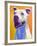 Pit Bull - Honey-Dawgart-Framed Giclee Print