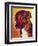 Pit Bull - Luna-Dawgart-Framed Giclee Print