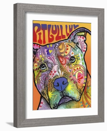 Pit Bull Luv-Dean Russo-Framed Giclee Print