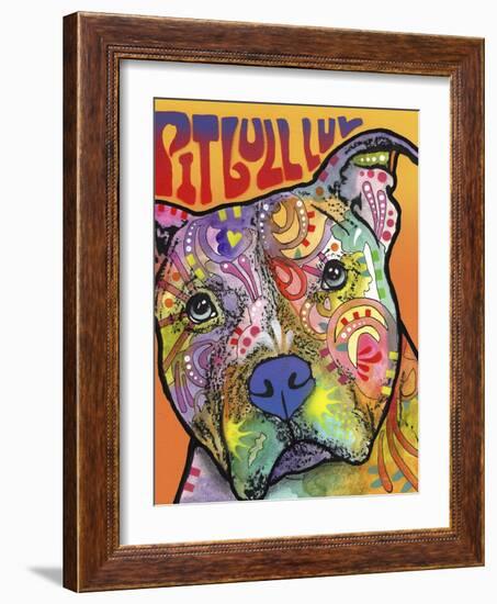 Pit Bull Luv-Dean Russo-Framed Giclee Print