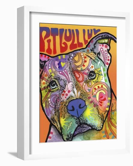 Pit Bull Luv-Dean Russo-Framed Giclee Print