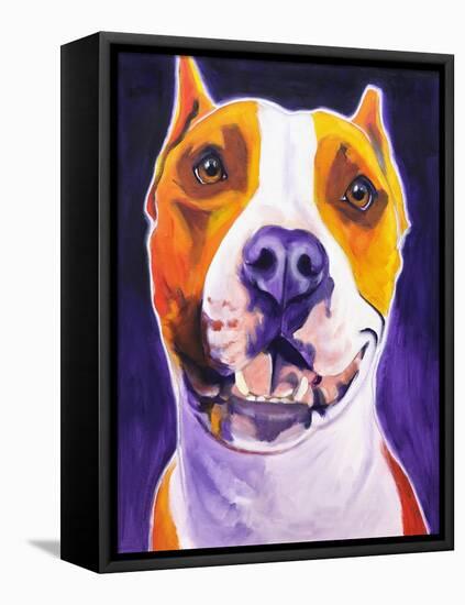 Pit Bull - Rexy-Dawgart-Framed Premier Image Canvas